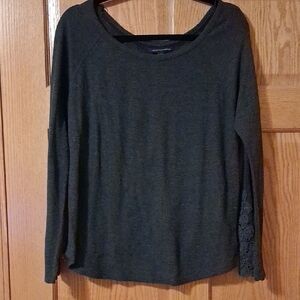Chic Black Long Sleeve Top